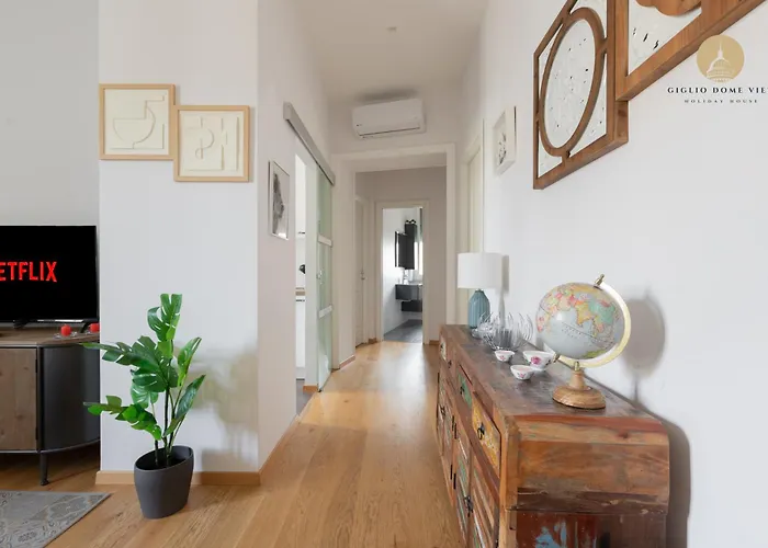 Apartament Giglio Dome View - St Peter View, 300mt To Metro A, Vatican City, A-c Rzym
